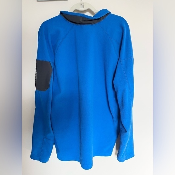 Men’s North Face Fleece 1/4 Zip Blue XXL - Picture 2 of 9